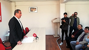 CHP İL BAŞKANI YALÇIN TAŞTAN: "YASAK KARARINI KINIYORUZ"