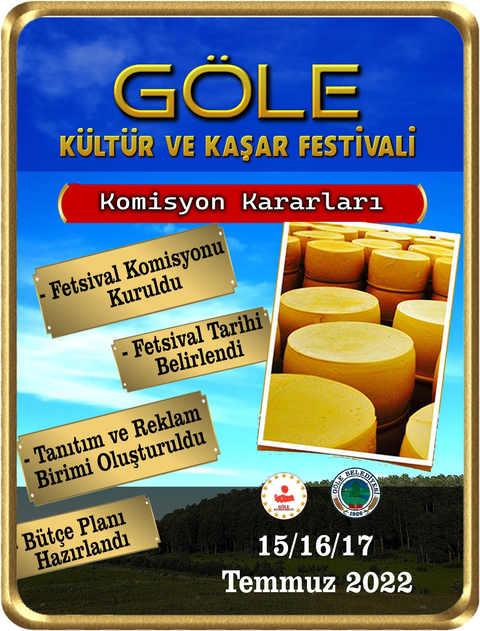 KAŞARCILARI ZENGİN EDEN FESTİVAL, TEMMUZ’UN ORTASINDA YAPILACAK