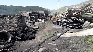 ARDAHAN’DA KORKUTAN YANGIN