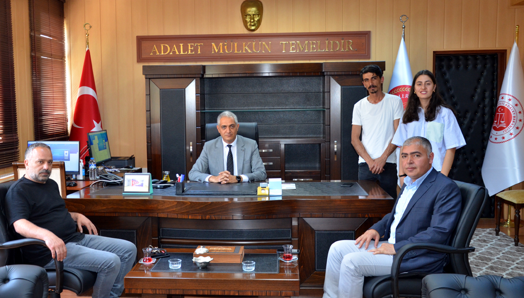 CUMHURİYET BAŞSAVCISI MEHMET KARABULUT GÖREVE BAŞLADI