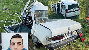 KARS GÖLE KARAYOLUNDA ÜZÜCÜ KAZA: 1 ÖLÜ, 1 YARALI