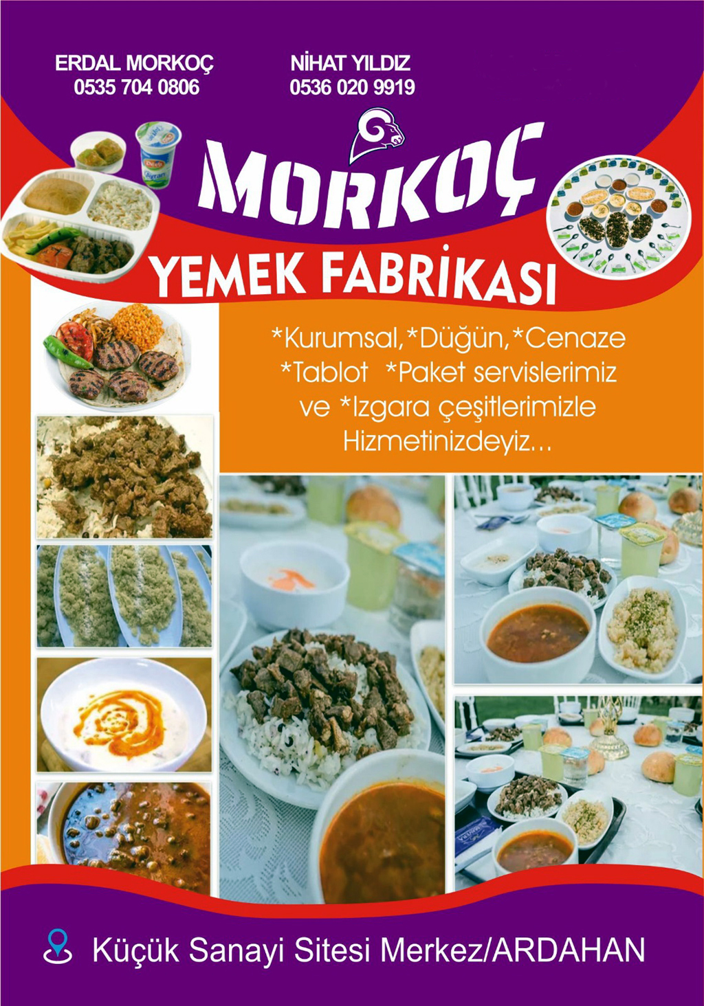 MORKOÇ YEMEK FABRİKASINDAN KURBAN BAYRAMI MESAJI