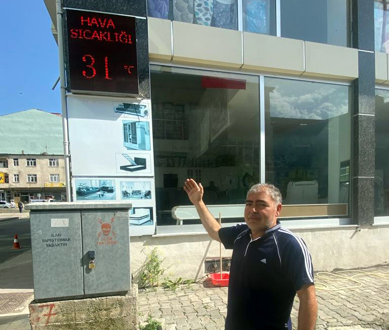 ARDAHAN'DA SICAK HAVA UYARISI