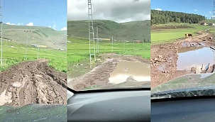 BAĞDAŞEN KÖYÜ SAKİNLERİ: VALİLİKTEN HELİKOPTER İSTİYORUZ