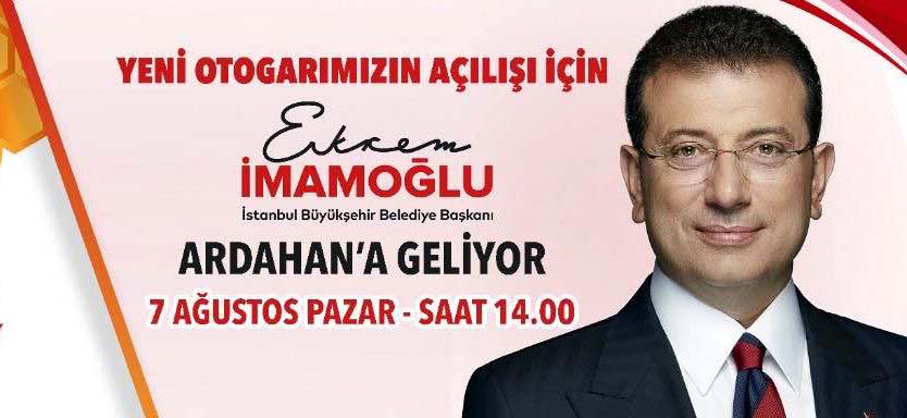 İMAMOĞLU'NUN ARDAHAN PROGRAMI BELLİ OLDU