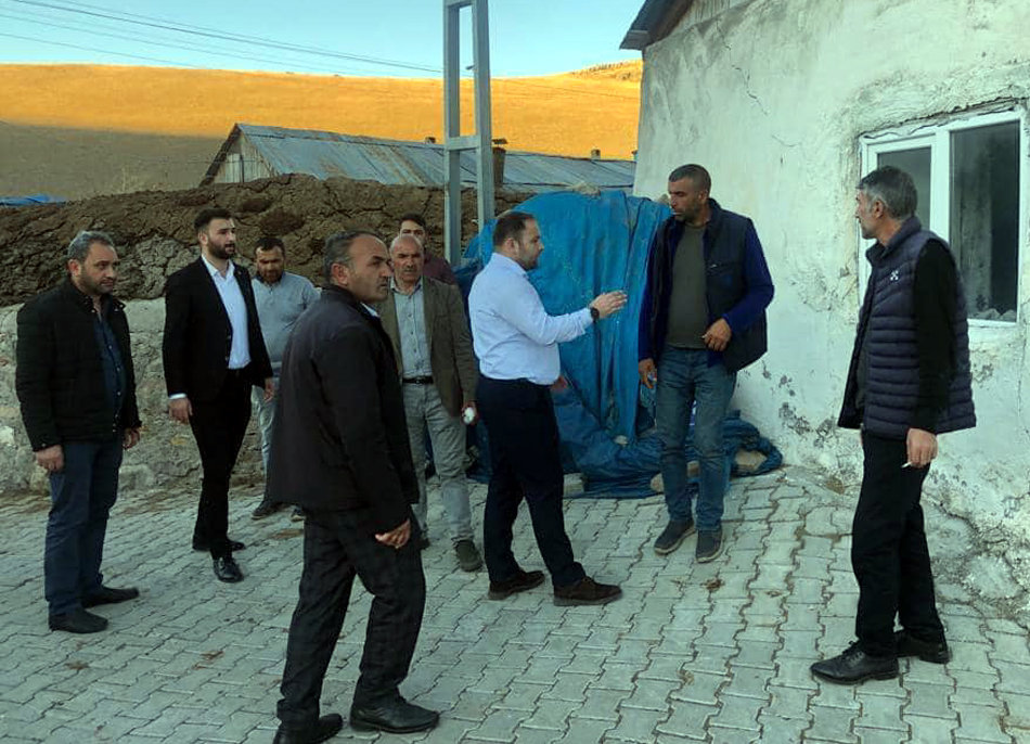 AK PARTİ ARDAHAN İL BAŞKANI KAAN KOÇ DEPREM BÖLGESİNDE
