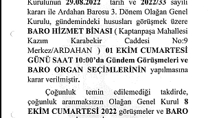 ARDAHAN BAROSU'NDA SÜPRİZ ADAY KİM?
