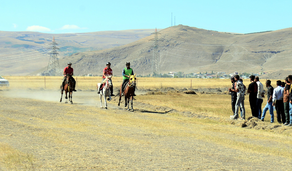 AT YARIŞINDA DÖRTNALA KAZANDI