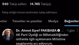 ATALAY CEPHESİNDEN FAKIBABA AÇIKLAMASI