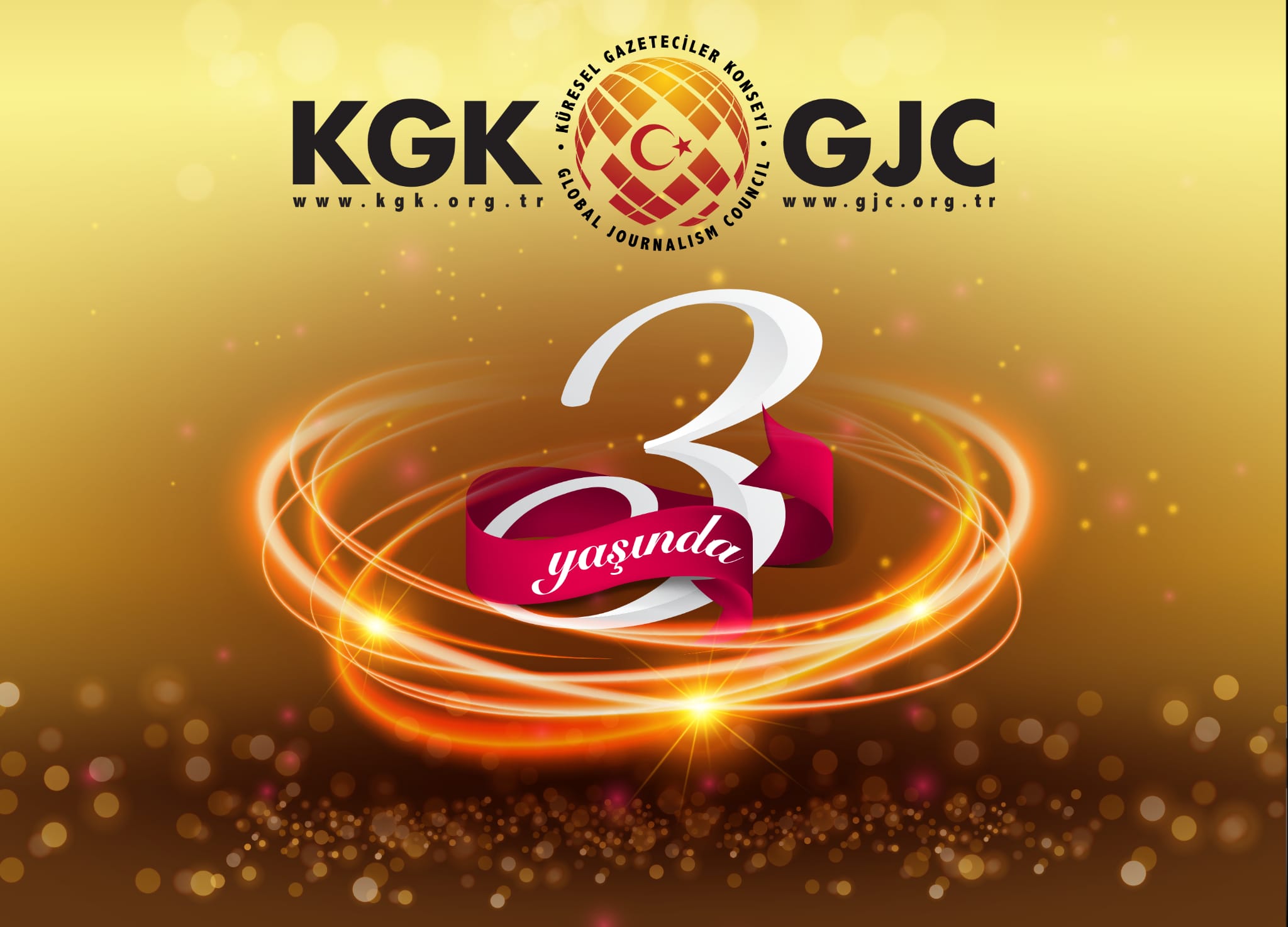 KGK 3 YAŞINDA GURURLUYUZ