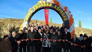 SABRİ ERDOĞAN KÖPRÜSÜ HİZMETE GİRDİ