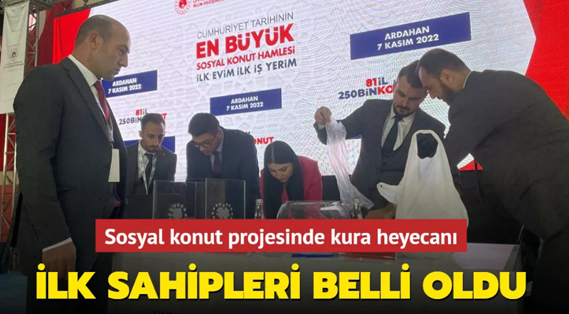 ARDAHAN'DA 250 KONUTUN KURASI ÇEKİLDİ