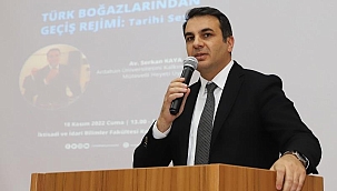 AV. SERKAN KAYA, ARÜ’DE KONFERANS VERDİ