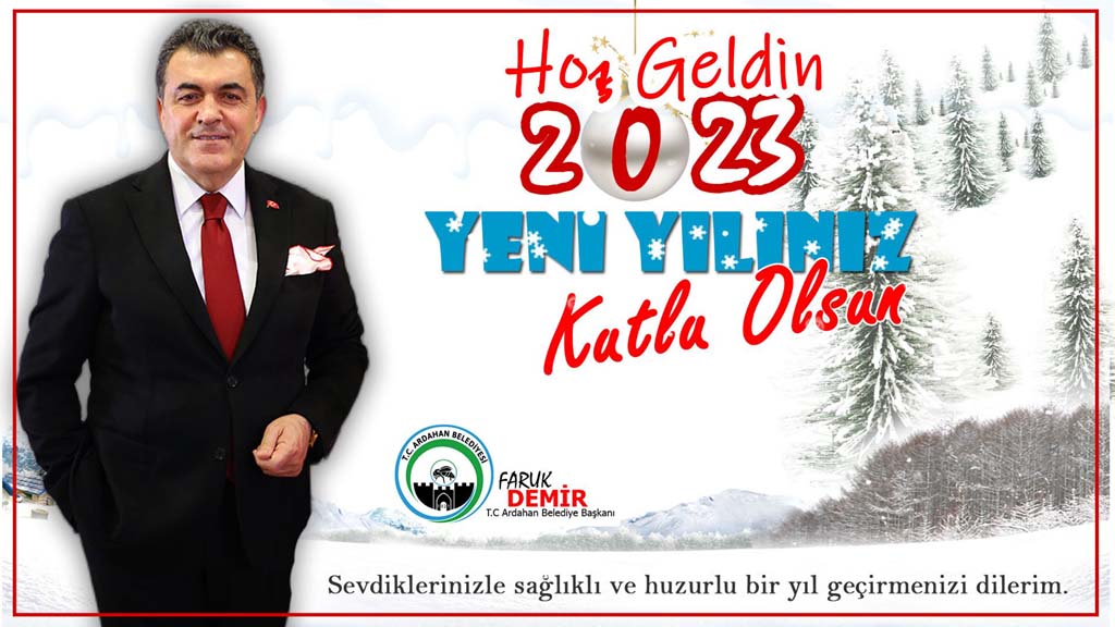 BAŞKAN DEMİR, 2023 YILINDA DA AYNI GAYRETİ GÖSTERECEĞİZ