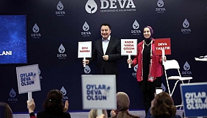 DEVA PARTİSİ KADIN EYLEM PLANINI AÇIKLADI