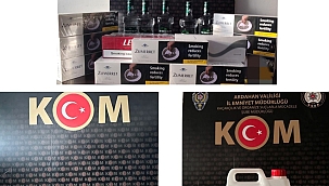 KAÇAK SİGARA, İÇKİ VE SİLAH OPERASYONU