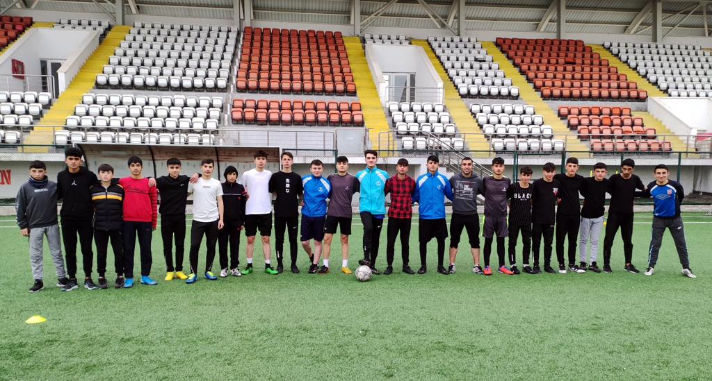 Ardahan'da futbol kursu