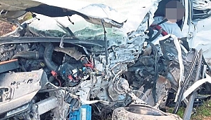 TRAFİK KAZASI 1 ÖLÜ