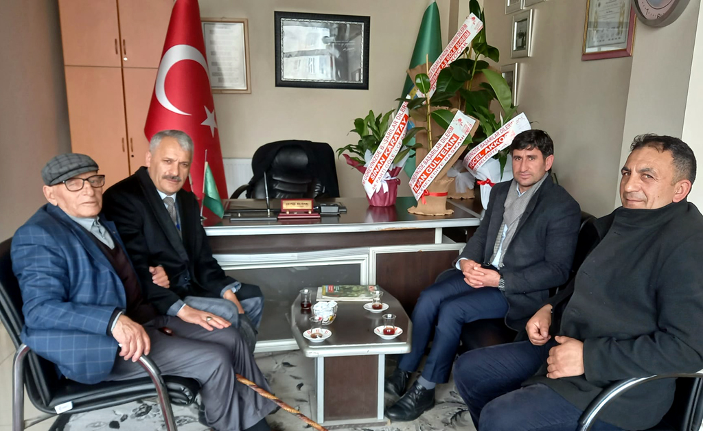 BAŞKAN GÜLTEKİN’DEN HAYIRLI OLSUN ZİYARETİ