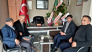 BAŞKAN GÜLTEKİN’DEN HAYIRLI OLSUN ZİYARETİ