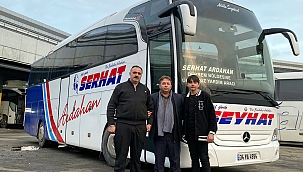 SERHAT ARDAHAN OTOBÜS FİRMASI DEPREM BÖLGESİNDE
