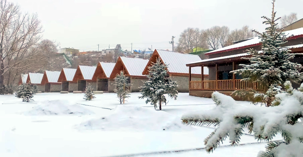 Ardahan Mart ayında beyaza büründü