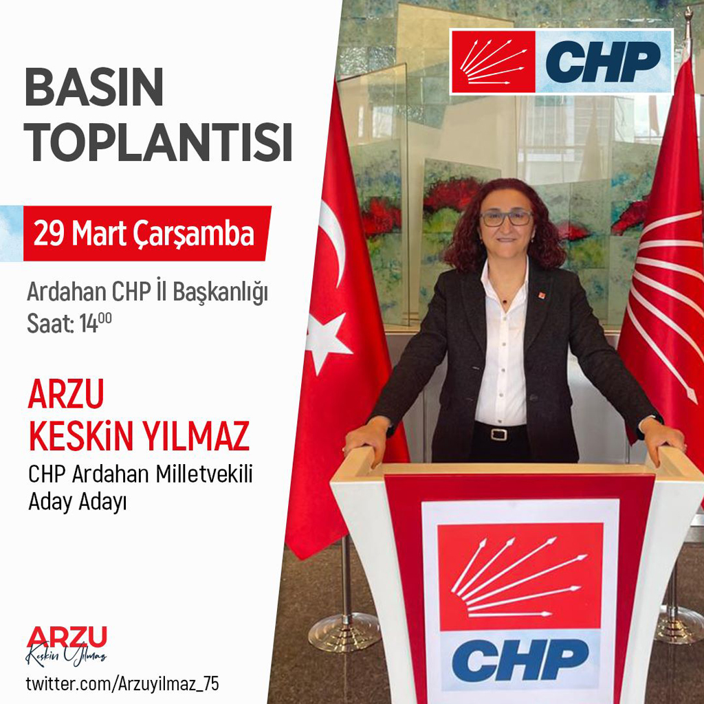 ARZU KESKİN YILMAZ, ARDAHAN İÇİN PROJELERİNİ AÇIKLAYACAK