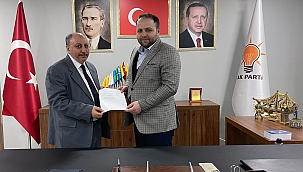 CAVİT ÇETİN, AK PARTİ'DEN MİLLETVEKİLİ ADAY ADAYLIĞINI AÇIKLADI