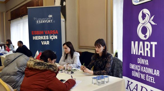 ESENYURT’TA 320 KADIN DAHA EKONOMİK ÖZGÜRLÜĞÜNE KAVUŞTU