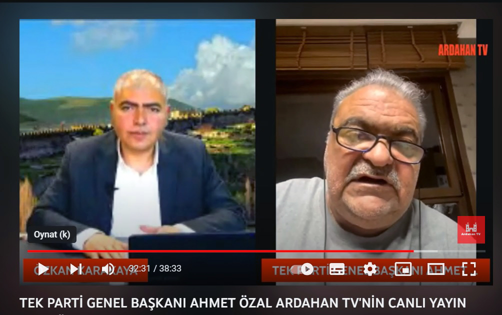 TÜRKİYE İTTİFAKI'NIN ADAYI: AHMET ÖZAL!