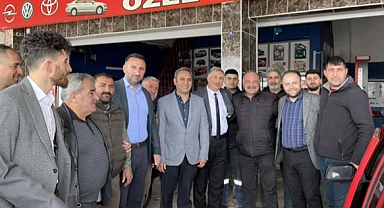 AK PARTİ, SANAYİ ESNAFIYLA BULUŞTU