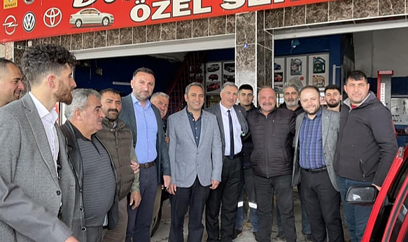 AK PARTİ, SANAYİ ESNAFIYLA BULUŞTU