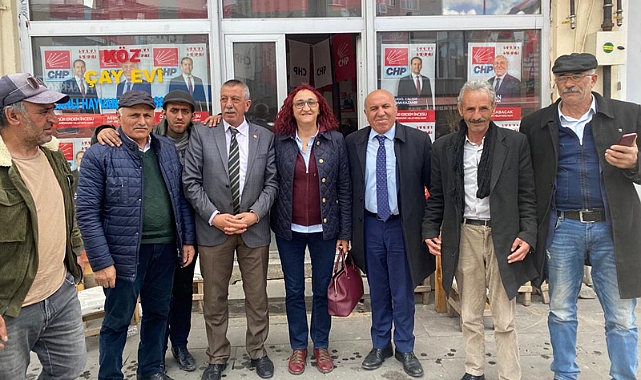 ARZU KESKİN YILMAZ, CHP'YE DESTEK İÇİN ARDAHAN'DA
