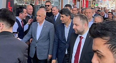 BAKAN KİRİŞCİ, SEÇİM ÖNCESİ ARDAHAN'A GELDİ