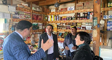 ÇILDIR, İYİ PARTİ MİLLETVEKİLİ ADAYI KAYA'YI BAĞRINA BASTI