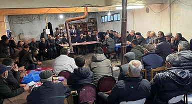 İNCESU, ZİYARETLERİNE DEVAM EDİYOR