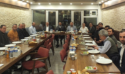 AK PARTİ MİLLETVEKİLİ ADAYLARI GAZETECİLERLE BULUŞTU