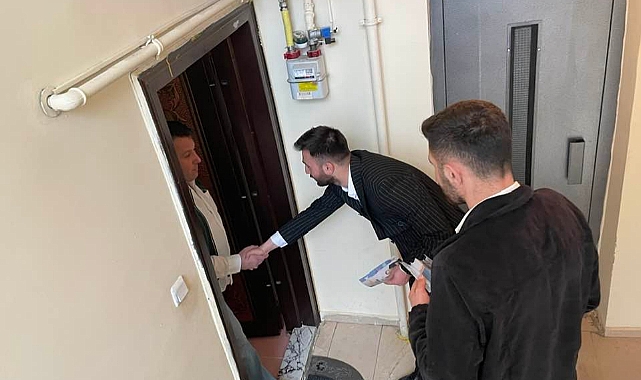 ARDAHAN AK PARTİ KAPI KAPI DOLAŞMAYA DEVAM EDİYOR