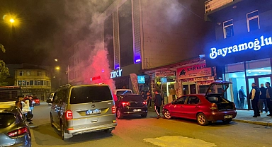 GALATASARAYLILAR ARDAHAN'DA SOKAKLARA DÖKÜLDÜ