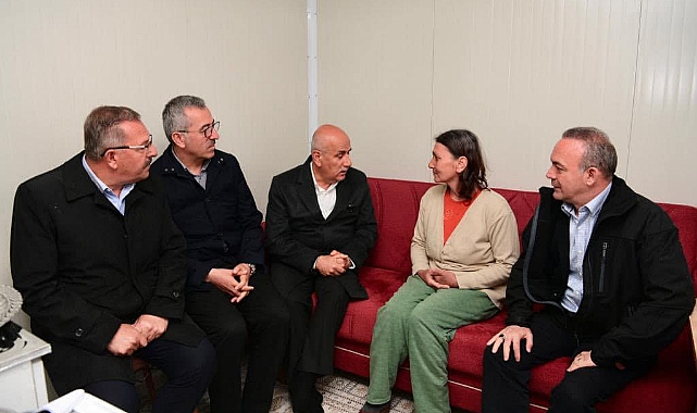 BAKAN KİRİŞCİ VE VALİ ÖNER GÖKSUN'DA VATANDAŞLA BİR ARADA