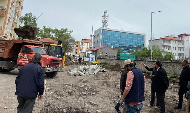 BELEDİYE ALTYAPI ÇALIŞMALARINI HIZLANDIRDI