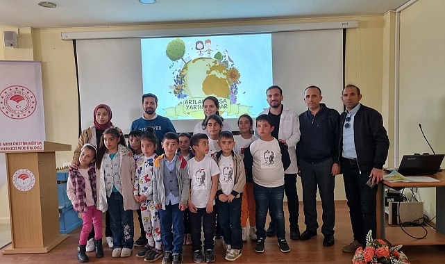 ARI GÜNÜ ETKİNLİĞİ'NE ALAGÖZ KÖYÜ İLKOKULU ÖĞRENCİLERİ KATILDI