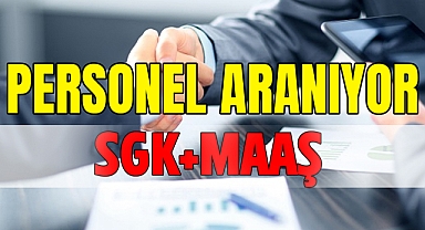ERKEK PERSONEL ARANIYOR