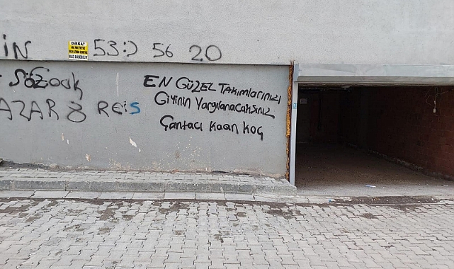 KAAN KOÇ'TAN DUVAR YAZILARINA AÇIKLAMA
