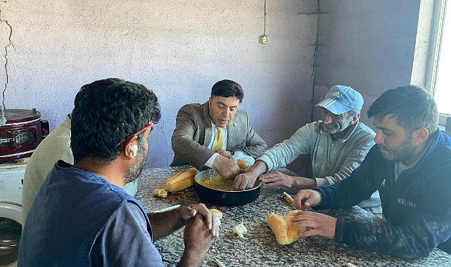 KAYA, SANAYİ ESNAFININ SOFRASINA MİSAFİR OLDU