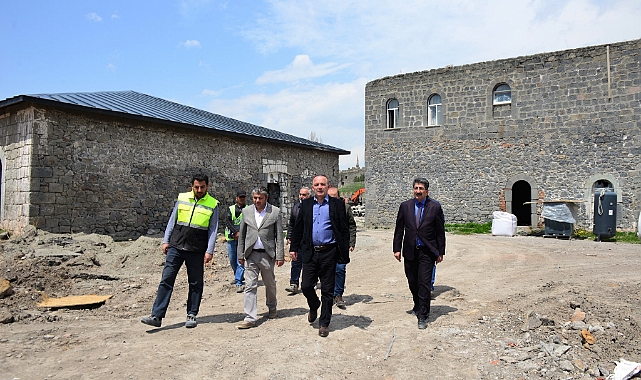 MİLLET BAHÇESİ İNŞAAT ÇALIŞMALARI DEVAM EDİYOR