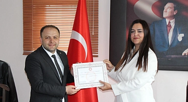 MİLLETVEKİLİ KOÇ MAZBATASINI ALDI