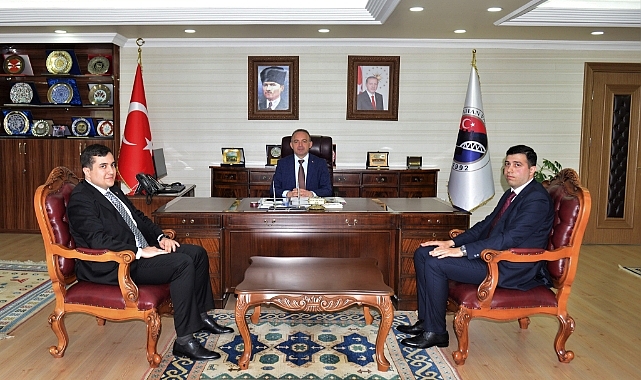 VALİ ÖNER, KAYMAKAM ADAYLARINI MAKAMINDA KABUL ETTİ