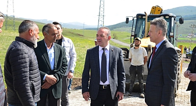 VALİ ÖNER KİLİT PARKE ÇALIŞMALARINI DENETLEDİ