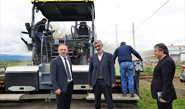 VALİ ÖNER, SICAK ASFALT ÇALIŞMASINI İNCELEDİ